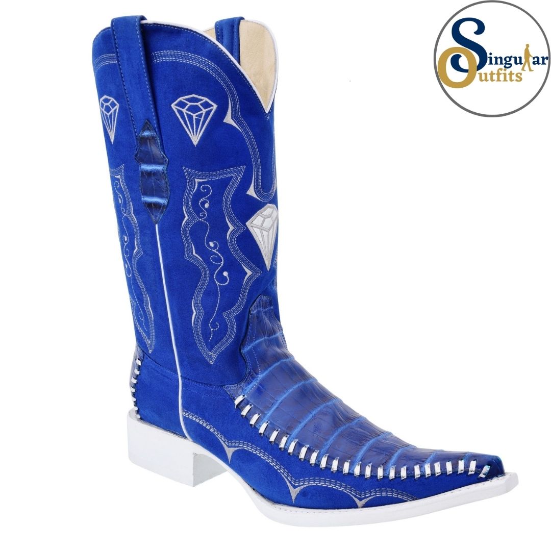 Botas vaqueras SO-WD0129 cocodrilo clon Singular Outfits western cowboy boots crocodile print