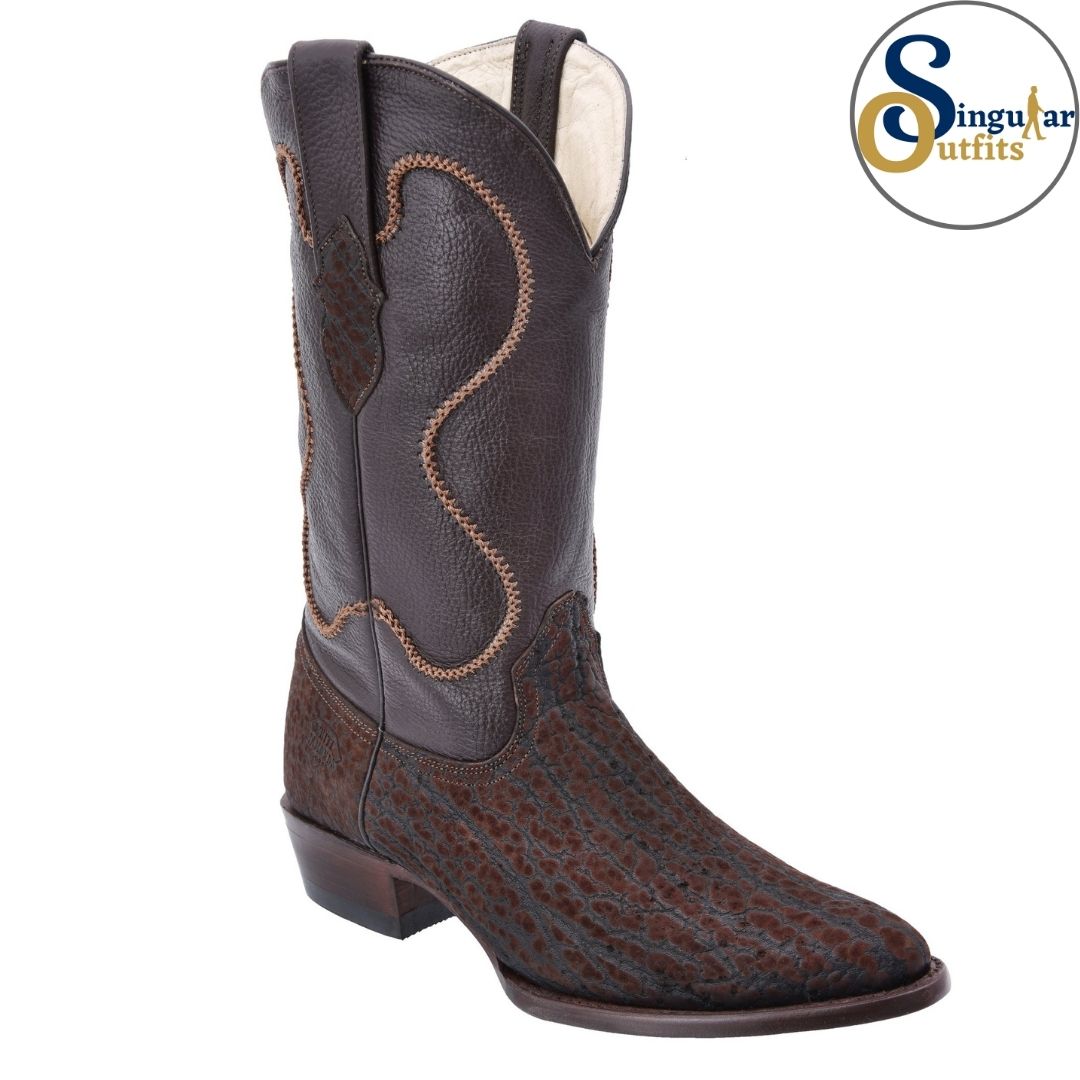 Botas vaqueras SO-WD0257 cuello de toro Singular Outfits western cowboy boots bull shoulder
