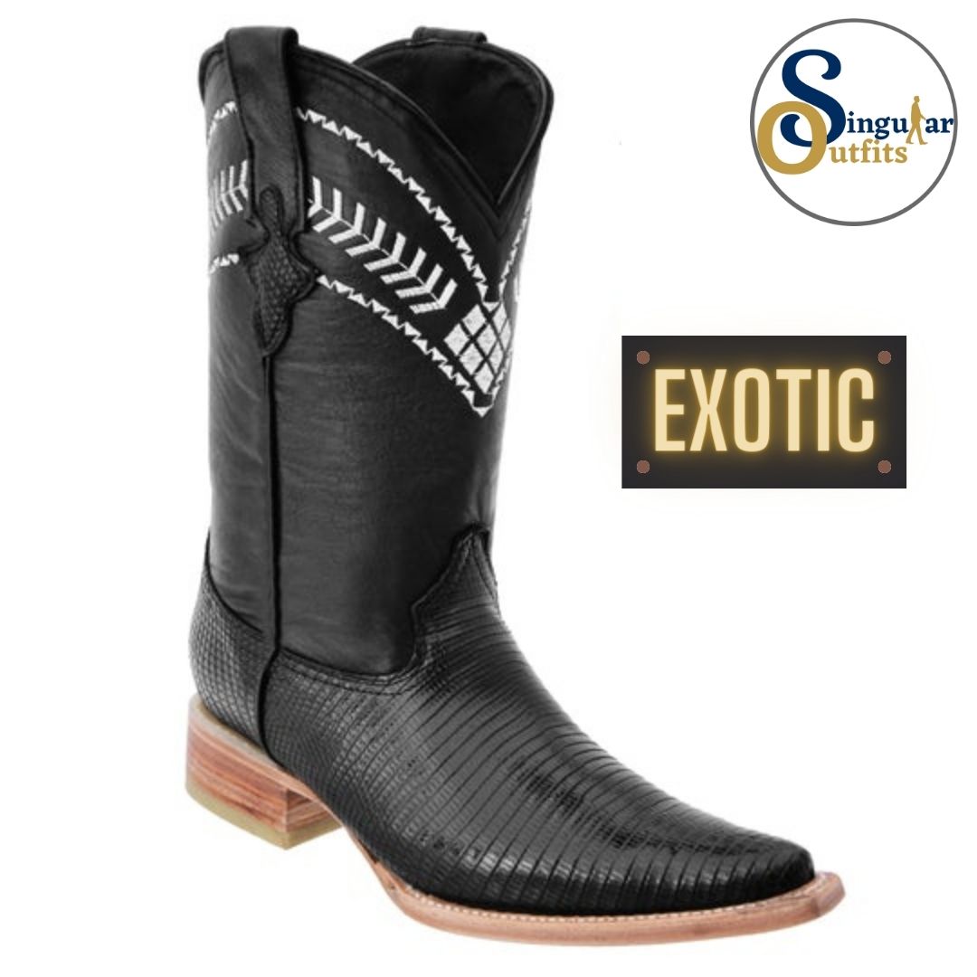 Botas vaqueras exoticas SO-WD0068 lizard Singular Outfits exotic western cowboy boots lizard