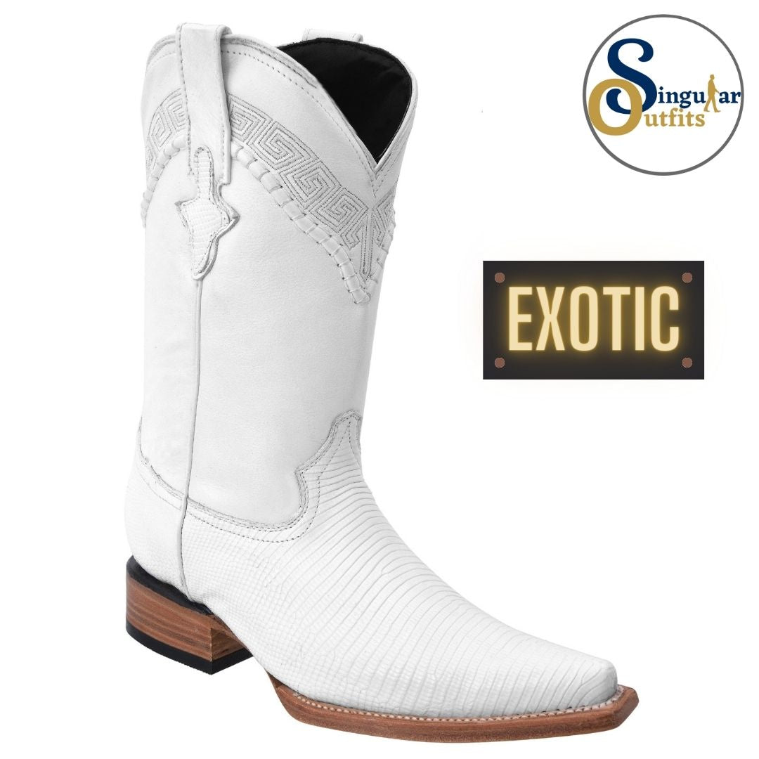 Botas vaqueras exoticas SO-WD0069 lizard Singular Outfits exotic western cowboy boots lizard