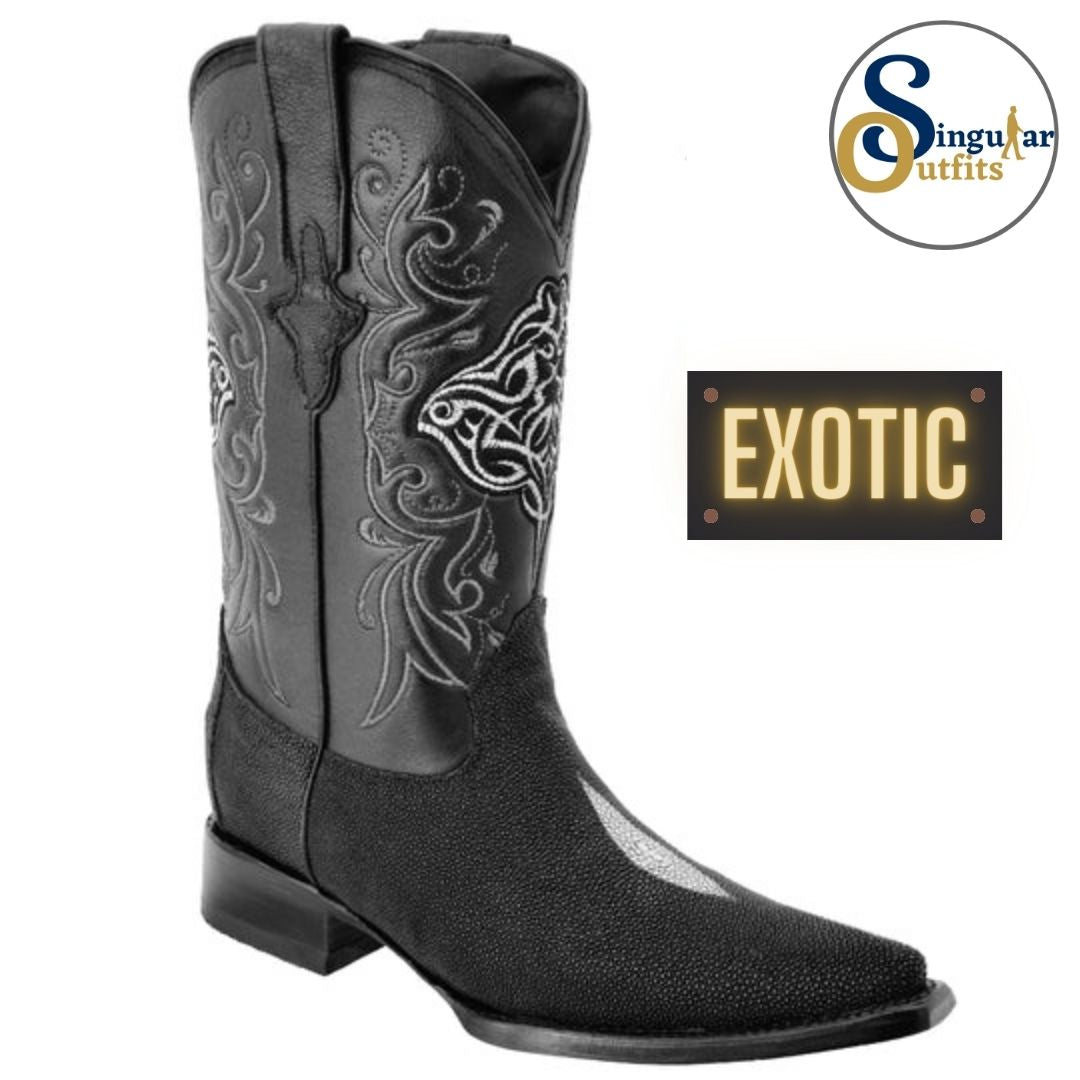 Botas vaqueras exoticas SO-WD0077 manta raya Singular Outfits exotic western cowboy boots manta ray