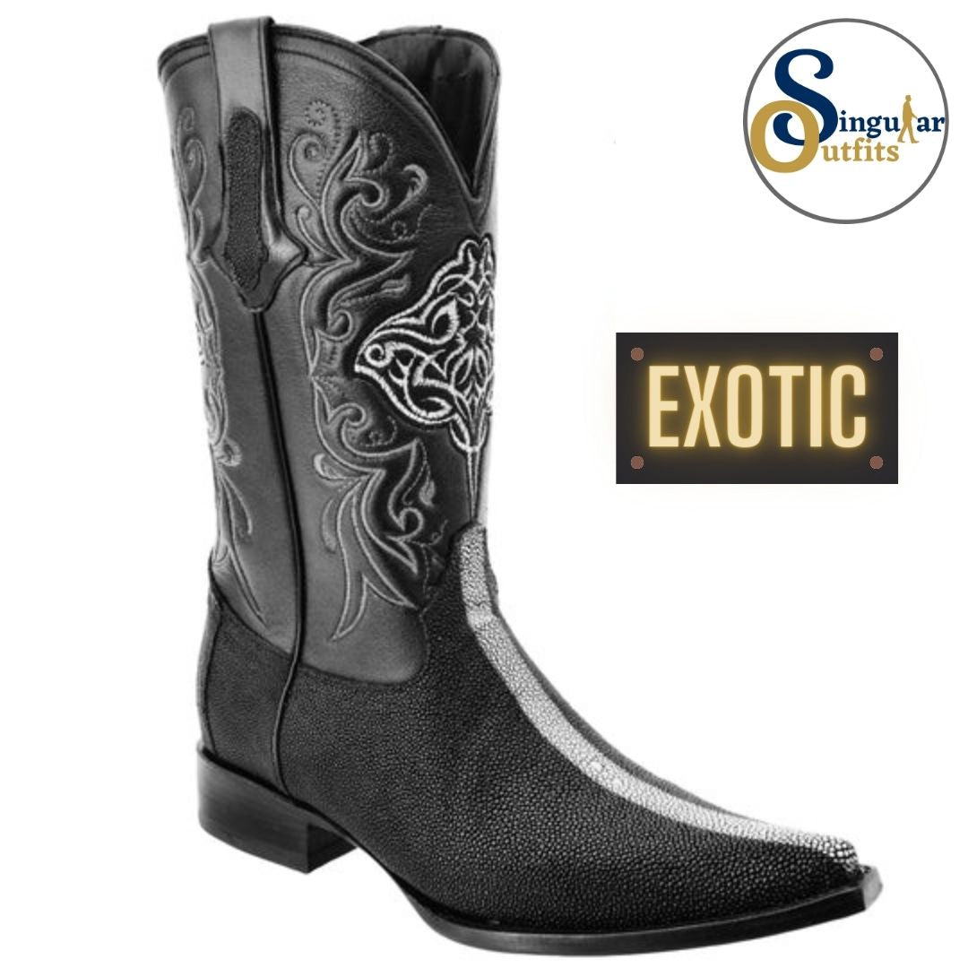 Botas vaqueras exoticas SO-WD0078 manta raya Singular Outfits exotic western cowboy boots manta ray