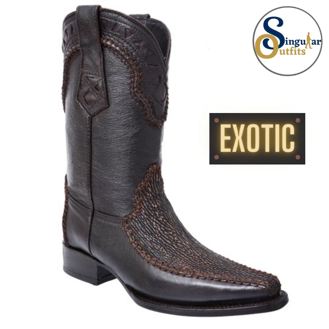 Botas vaqueras exoticas SO-WD0196 tiburon Singular Outfits exotic western cowboy boots shark