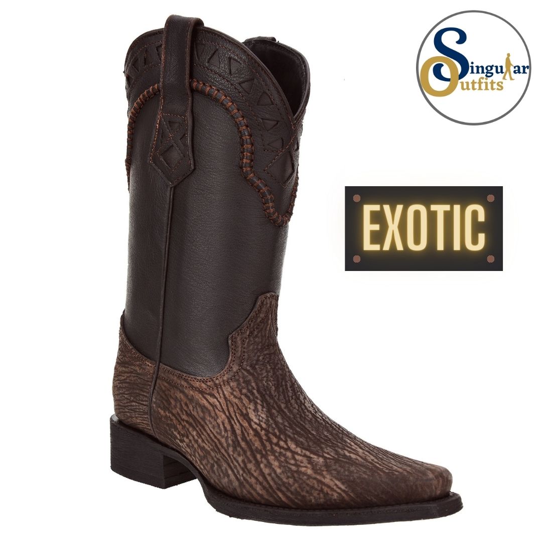 Botas vaqueras exoticas SO-WD0197 tiburon Singular Outfits exotic western cowboy boots shark