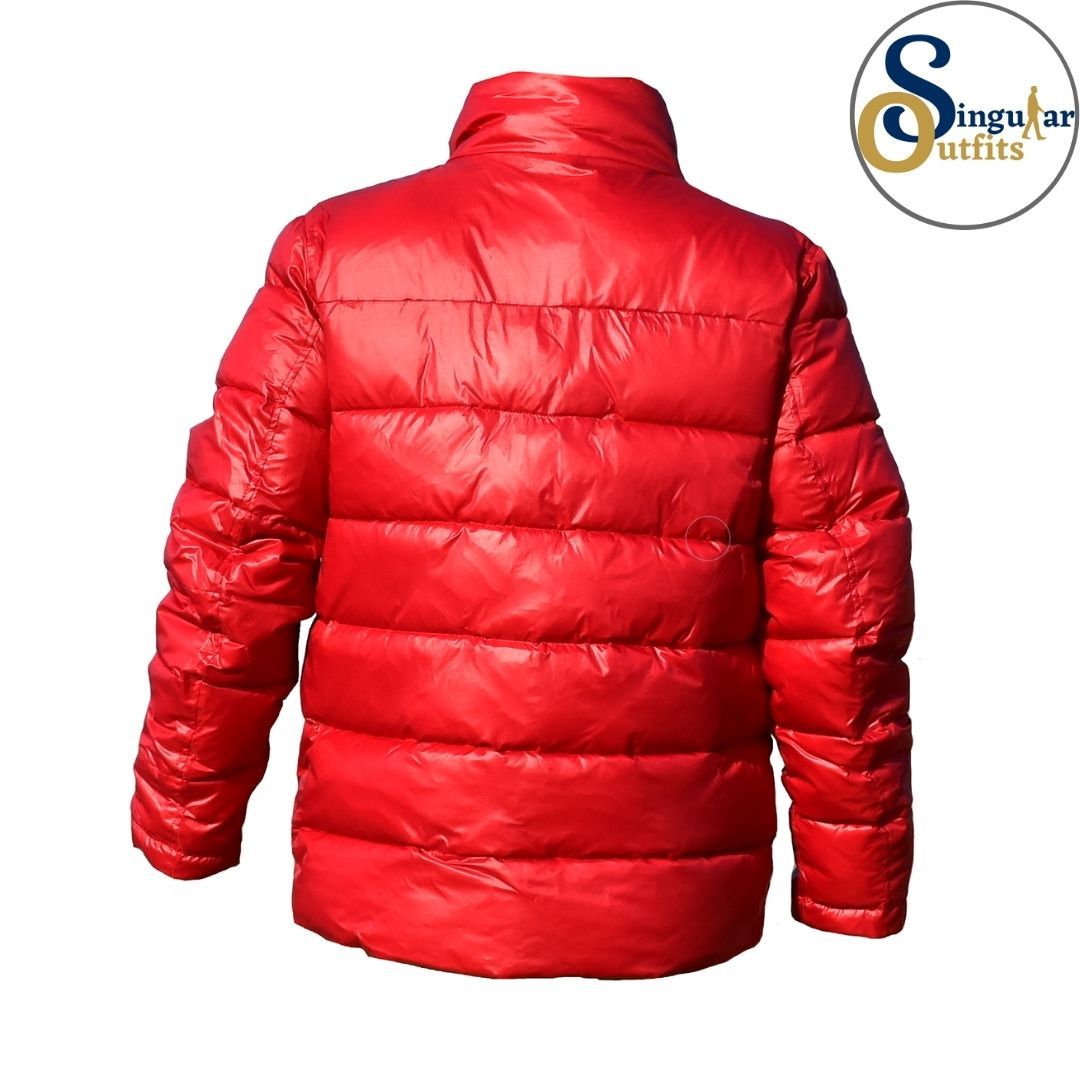 Chamarra Fina de Hombre SO-OR-111AN188 Red Singular Outfits Guess Quilted Men's Jacket Back