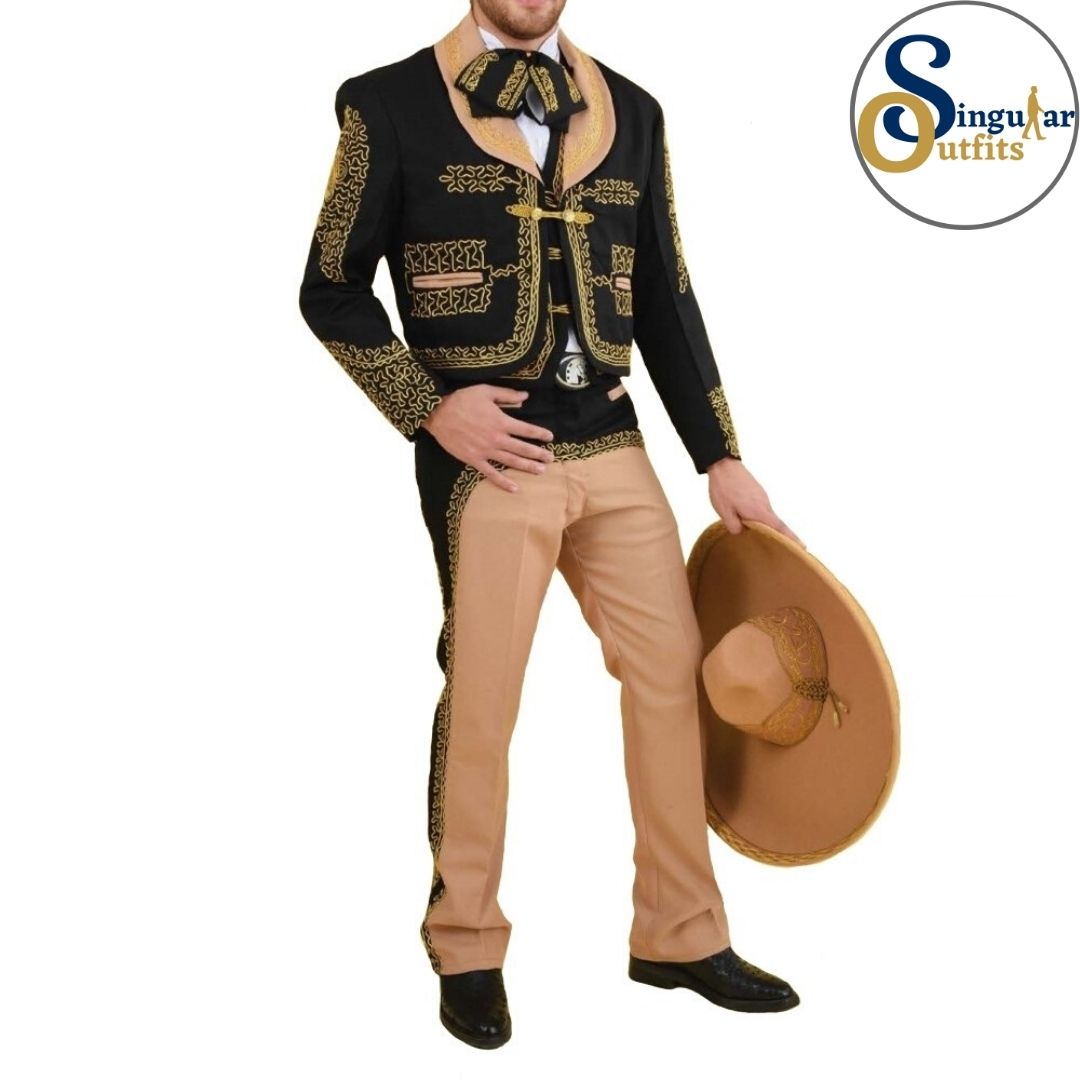 Fine Charro Suits SO-TM72146 Singular Outfits Traje Charro