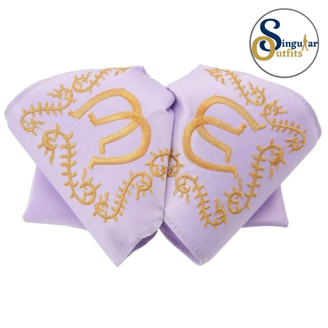 Moño charro bordado SO-TM72512 Embroidered Charro bow tie