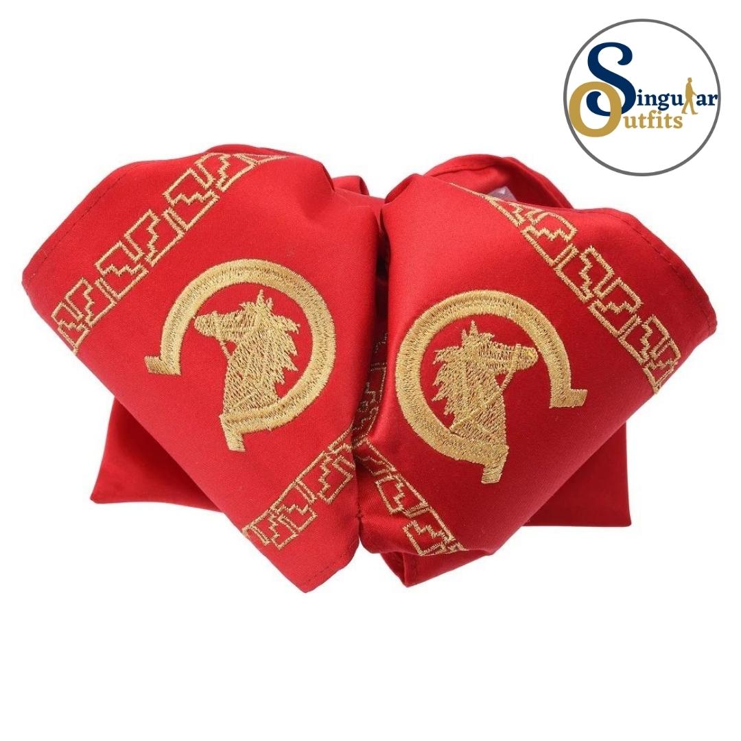 Moño charro bordado SO-TM72526 Embroidered Charro bow tie