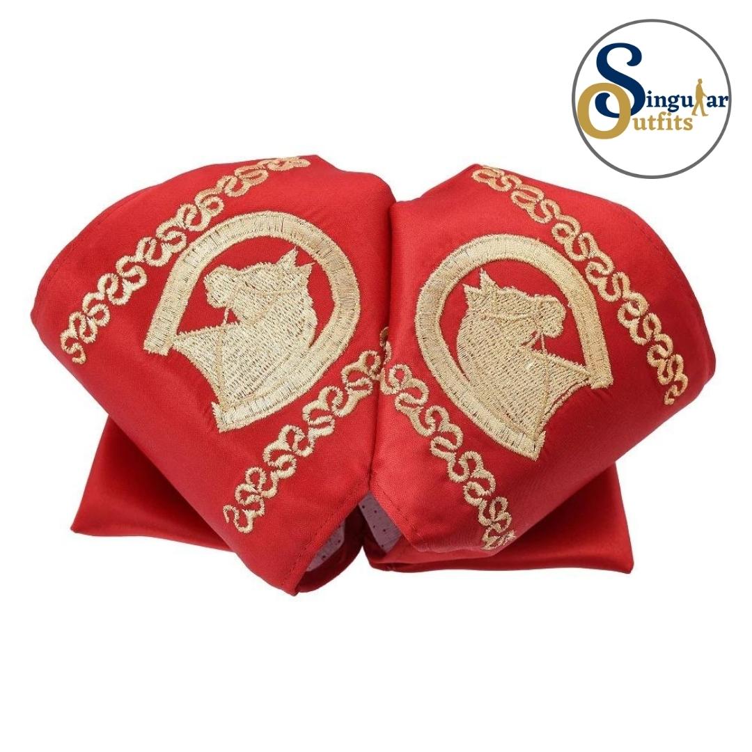 Moño charro bordado SO-TM72529 Embroidered Charro bow tie
