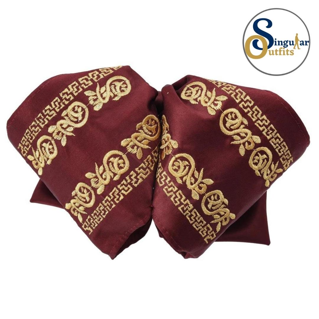 Moño charro bordado SO-TM72552 Embroidered Charro bow tie