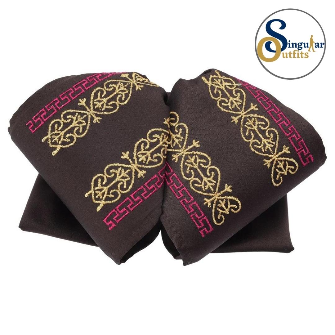 Moño charro bordado SO-TM72554 Embroidered Charro bow tie