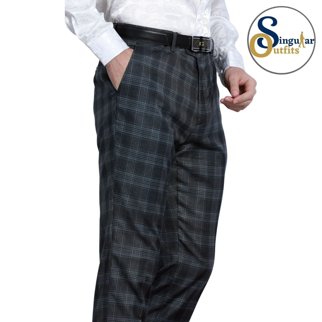 Pantalones Formales de vestir Corte Ajustado para Hombre SO-MP111SK04 Skinny Fit Formal Dress Pants for Men