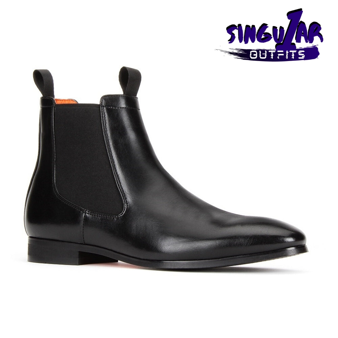 SL-B745 Black Men's Shoes Singular Outfits Zapatos para Hombre Santino Luciano Shoes