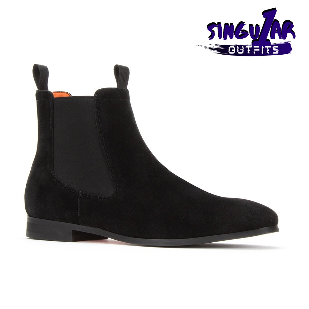 SL-B746 Black Men's Shoes Singular Outfits Zapatos para Hombre Santino Luciano Shoes