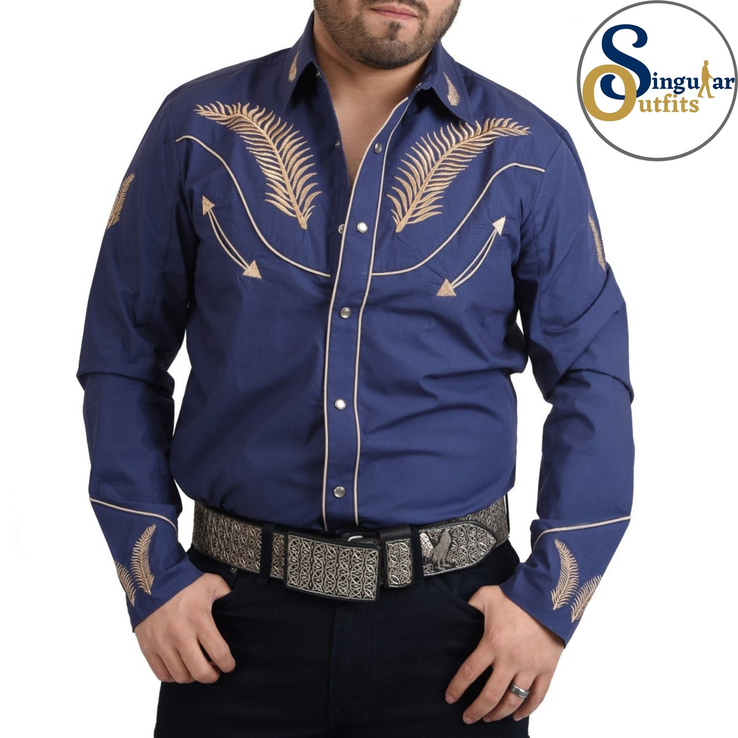 Charro Shirt SO-WD0851 - Camisa Charra para Hombre