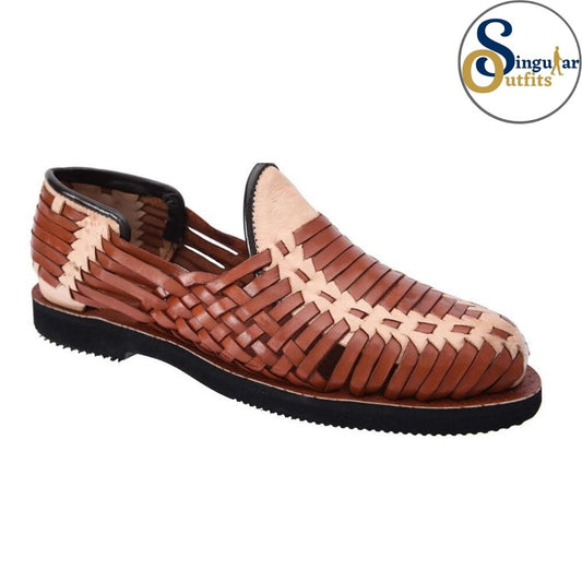 Slip-On Authentic Mexican Huaraches SO-TM31266 Singular Outfits Autenticos Huaraches Mexicanos 