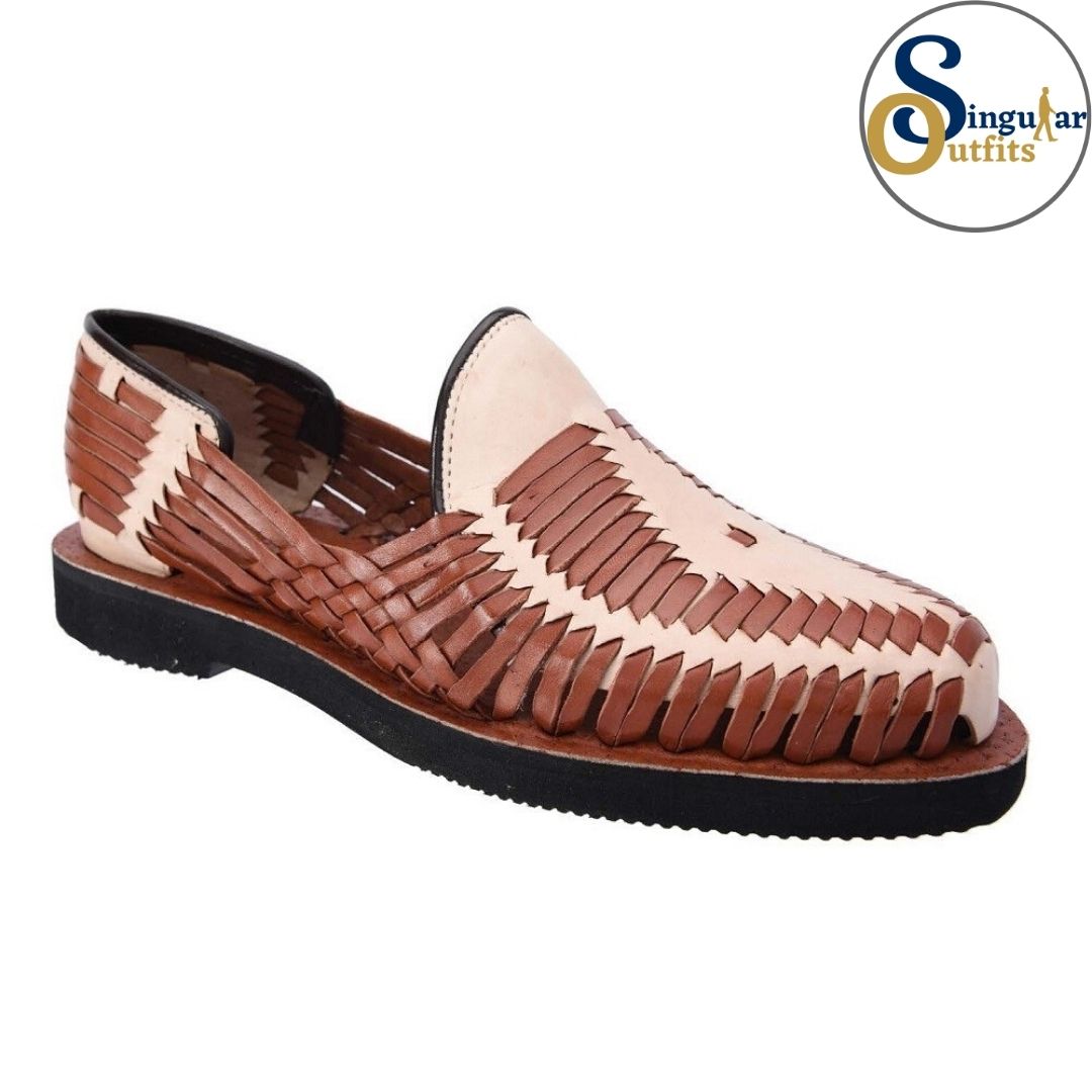 Slip-On Authentic Mexican Huaraches SO-TM31284 Singular Outfits Autenticos Huaraches Mexicanos