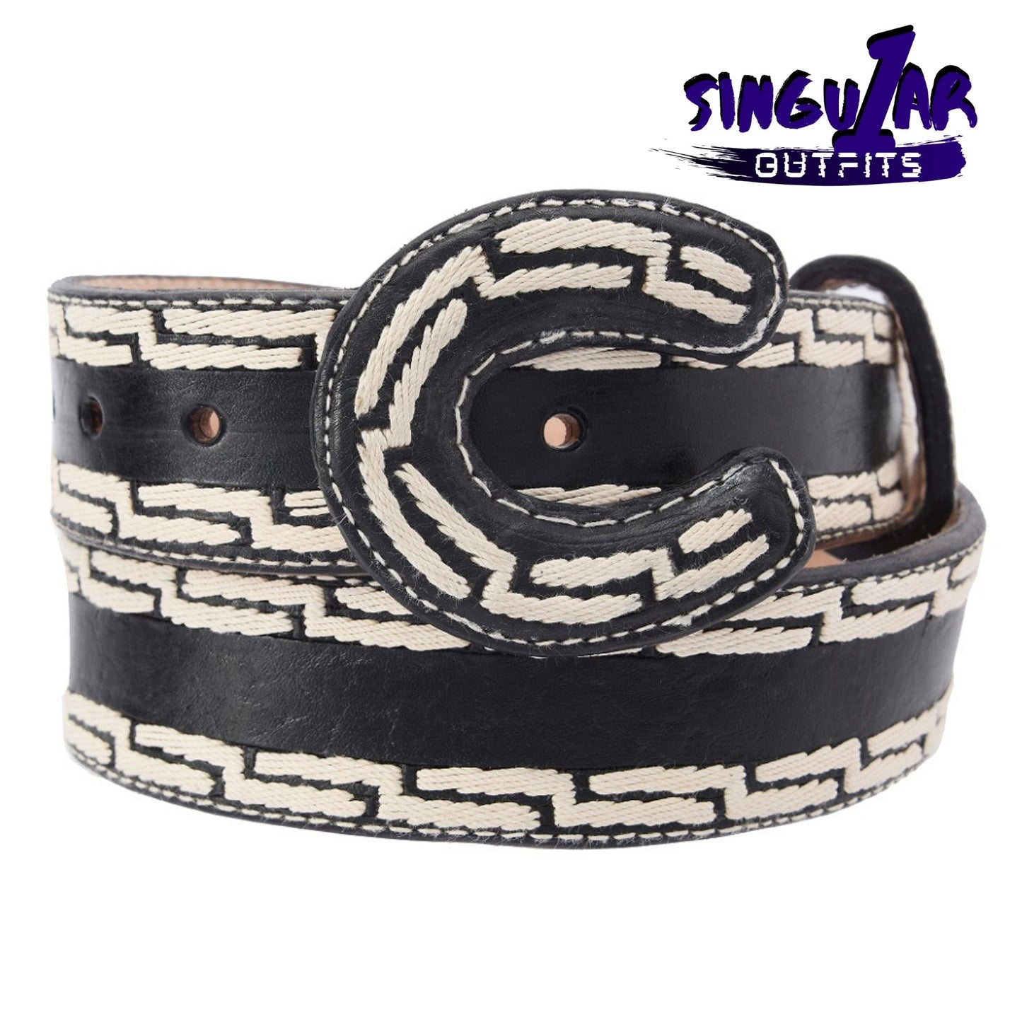 TM-14337 Leather Belt | Cinturon de Piel
