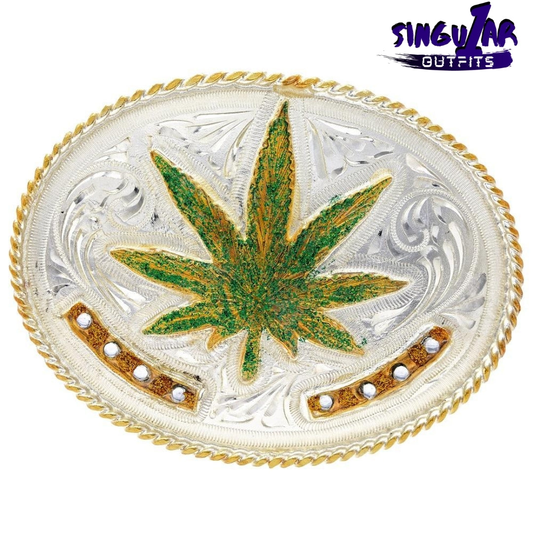 TM-20102 Western belt buckle with rhinestones Singular Outfits