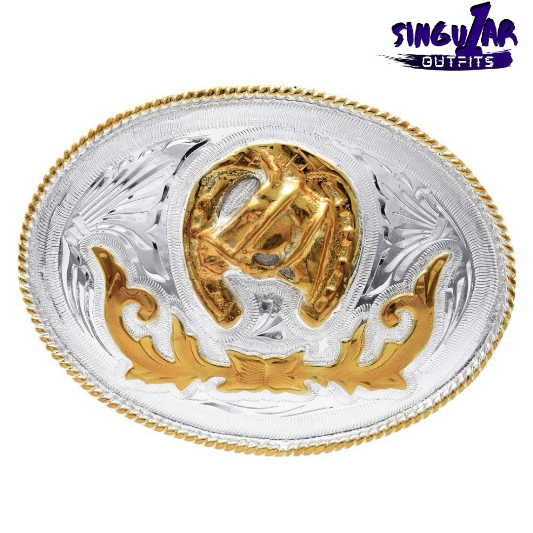 TM-20161 Western belt buckle with rhinestones Singular Outfits