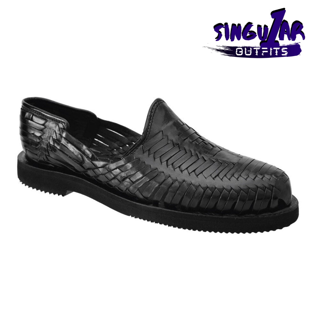 TM-31261 Zapatos Tejidos Mexicanos de hombres Huaraches men's Mexican handwoven shoes Singular Outfits