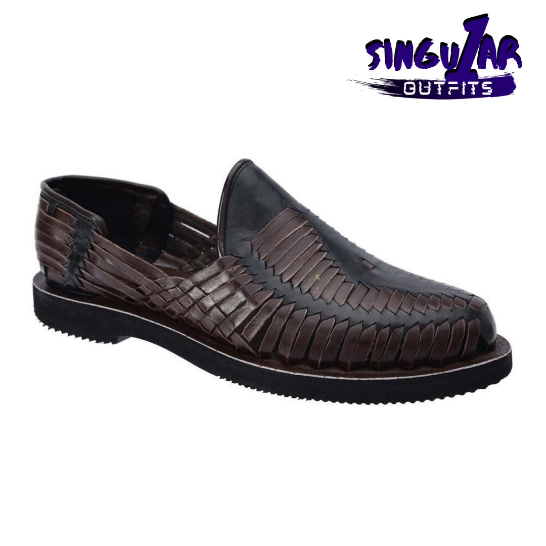 TM-31286 Zapatos Tejidos Mexicanos de hombres Huaraches mens Mexican handwoven shoes Singular Outfits