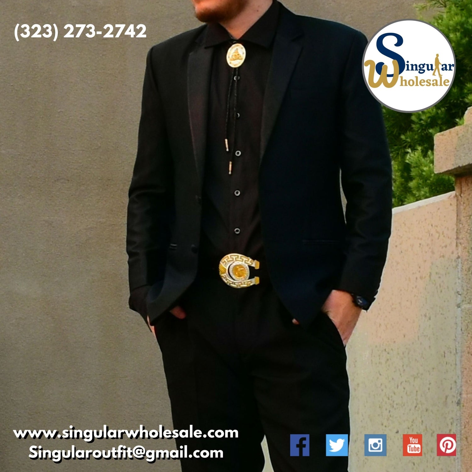 Crobatines vaqueros y charros de hombre Singular Outfits
