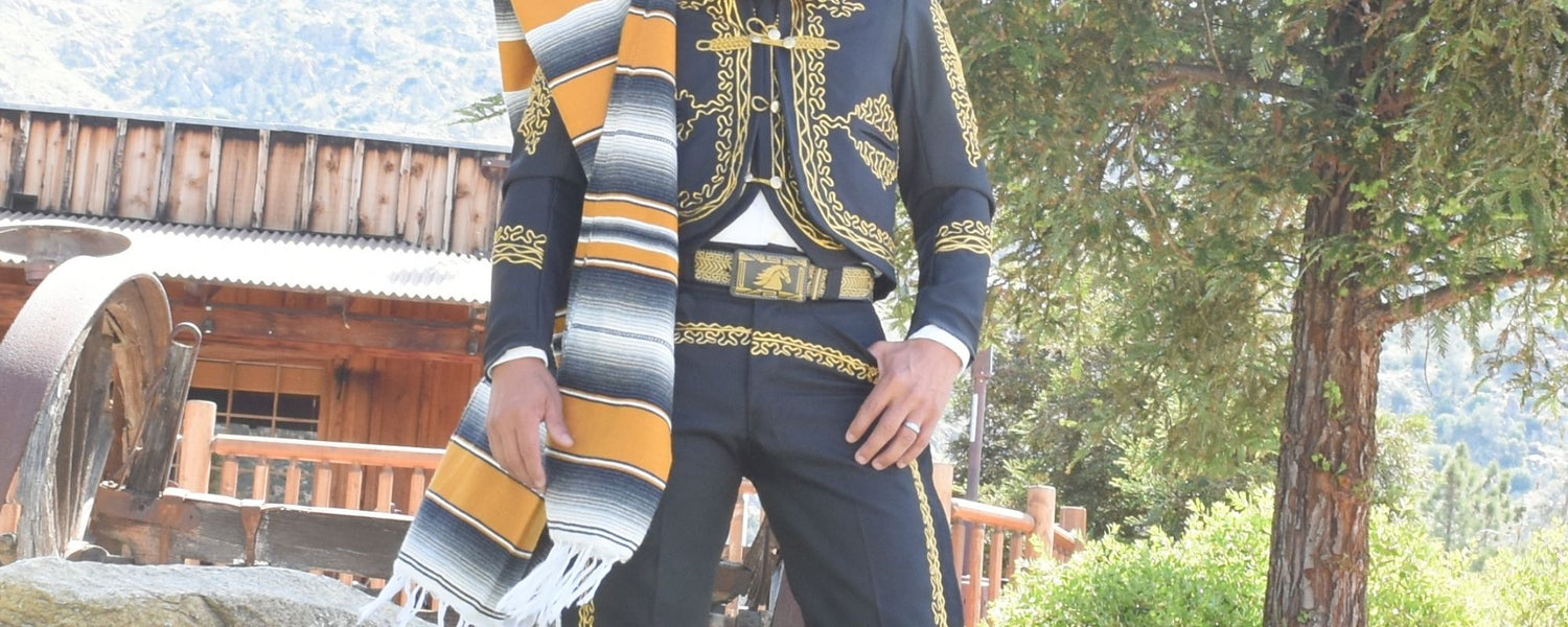 Embroidered Charro Belts
