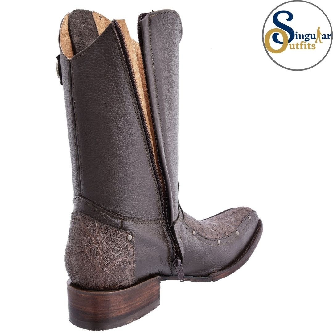 Botas vaqueras SO-WD0020 clon elefante Singular Outfits western cowboy boots elephant print back