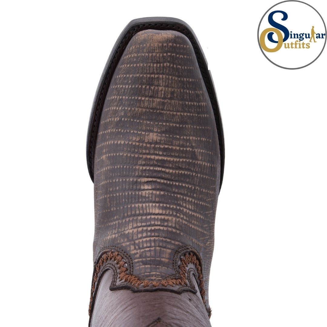 Botas vaqueras SO-WD0024 clon lizard Singular Outfits western cowboy boots lizard print top