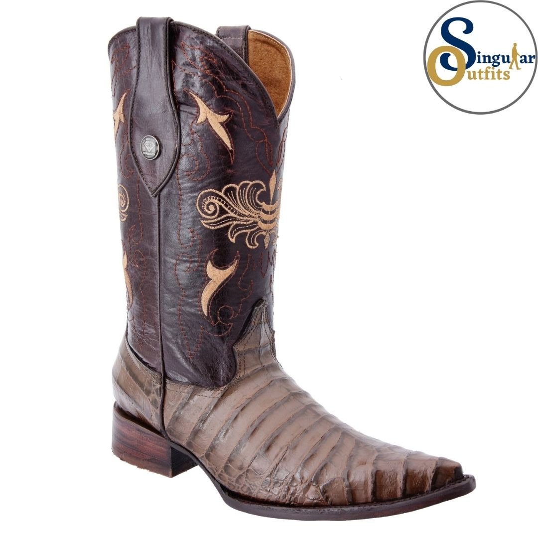 Botas vaqueras SO-WD0120 cocodrilo clon Singular Outfits western cowboy boots crocodile print