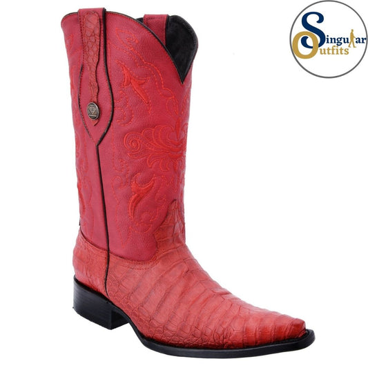 Botas vaqueras SO-WD0121 cocodrilo clon Singular Outfits western cowboy boots crocodile print
