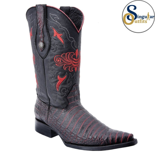 Botas vaqueras SO-WD0122 cocodrilo clon Singular Outfits western cowboy boots crocodile print