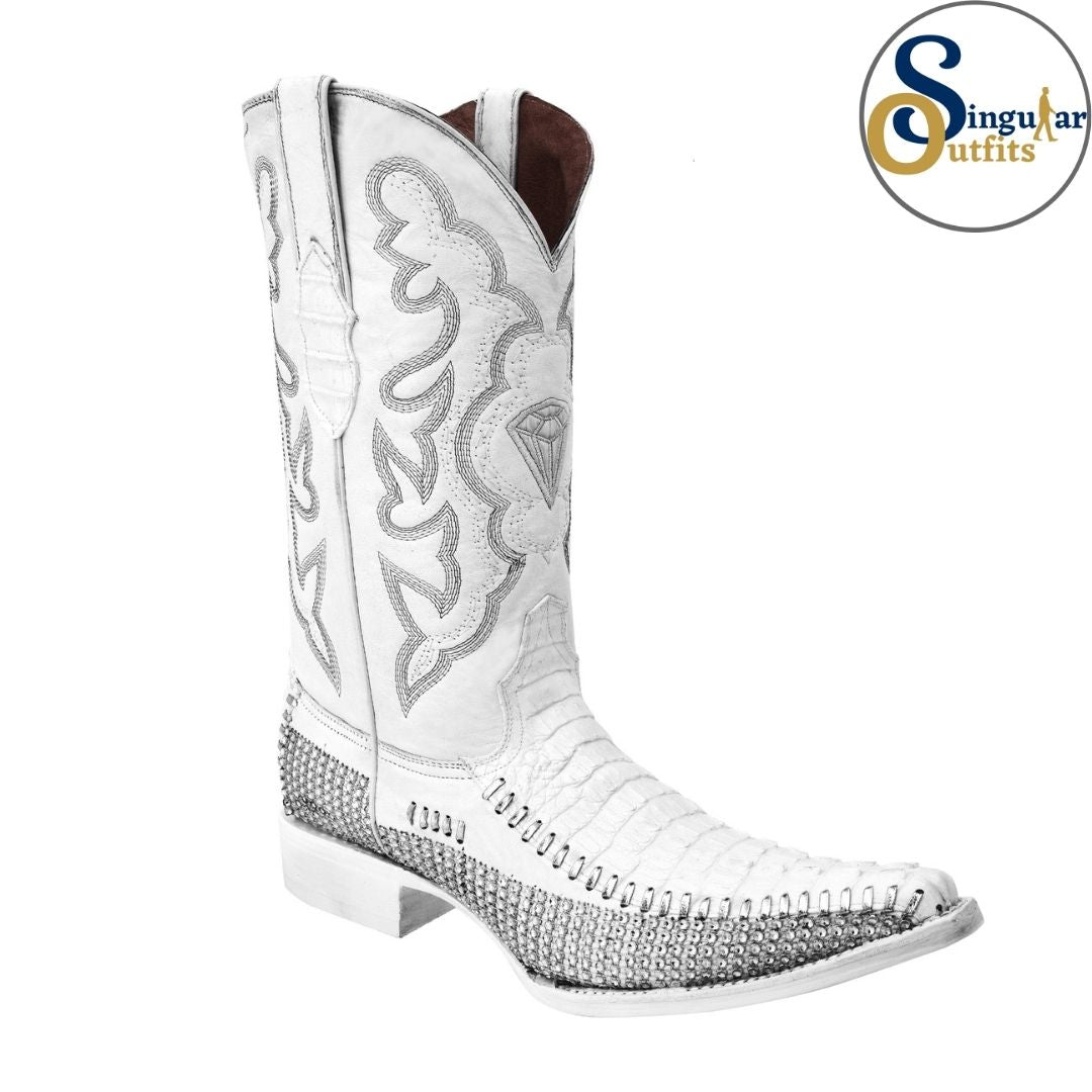 Botas vaqueras SO-WD0123 cocodrilo clon Singular Outfits western cowboy boots crocodile print