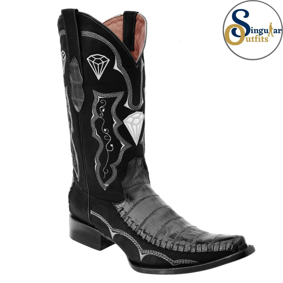 Botas vaqueras SO-WD0127 cocodrilo clon Singular Outfits western cowboy boots crocodile print