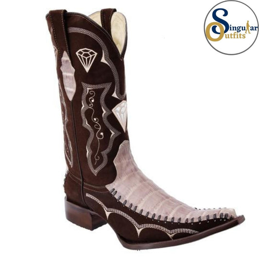 Botas vaqueras SO-WD0130 cocodrilo clon Singular Outfits western cowboy boots crocodile print
