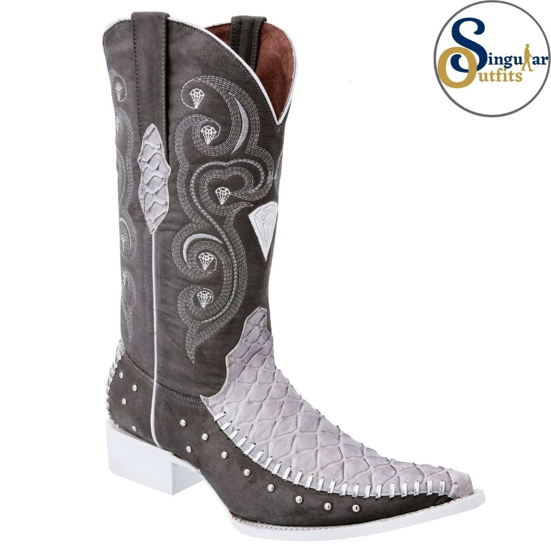 Botas vaqueras SO-WD0137 oso hormiguero clon Singular Outfits western cowboy boots anteater print