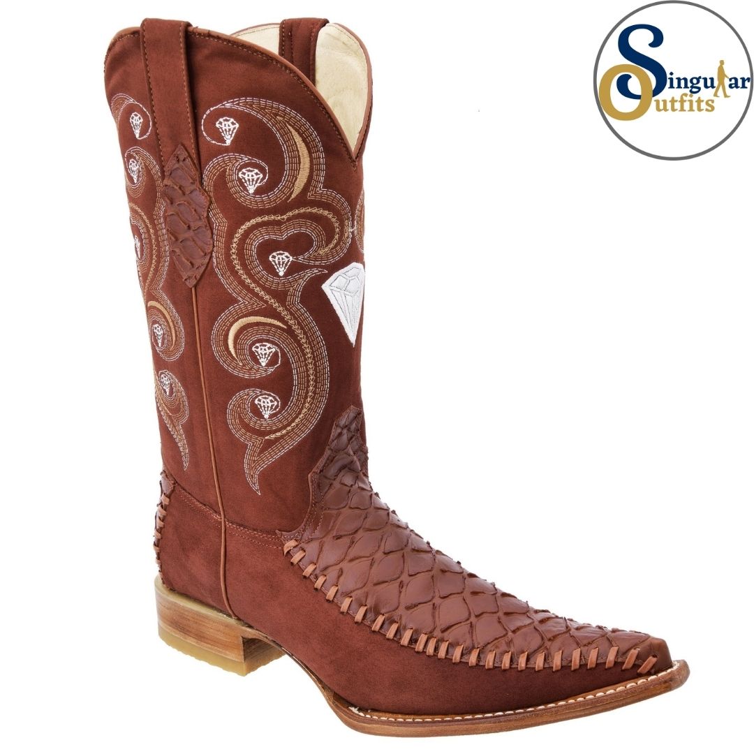 Botas vaqueras SO-WD0139 oso hormiguero clon Singular Outfits western cowboy boots anteater print