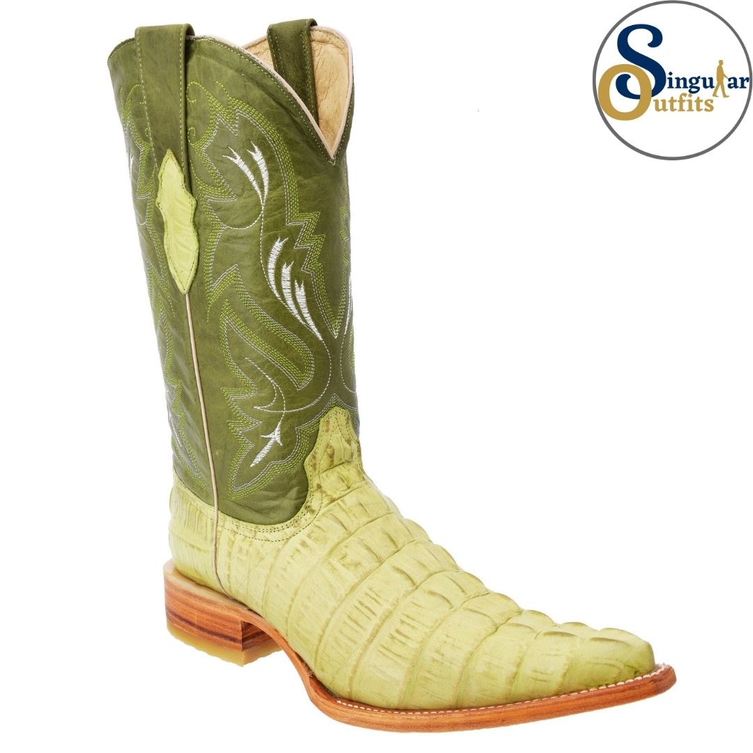 Botas vaqueras SO-WD0152 cocodrilo clon Singular Outfits western cowboy boots crocodile print