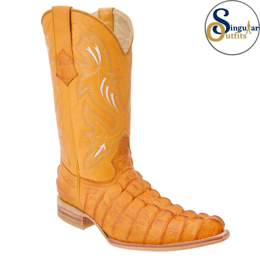 Botas vaqueras SO-WD0155 cocodrilo clon Singular Outfits western cowboy boots crocodile print