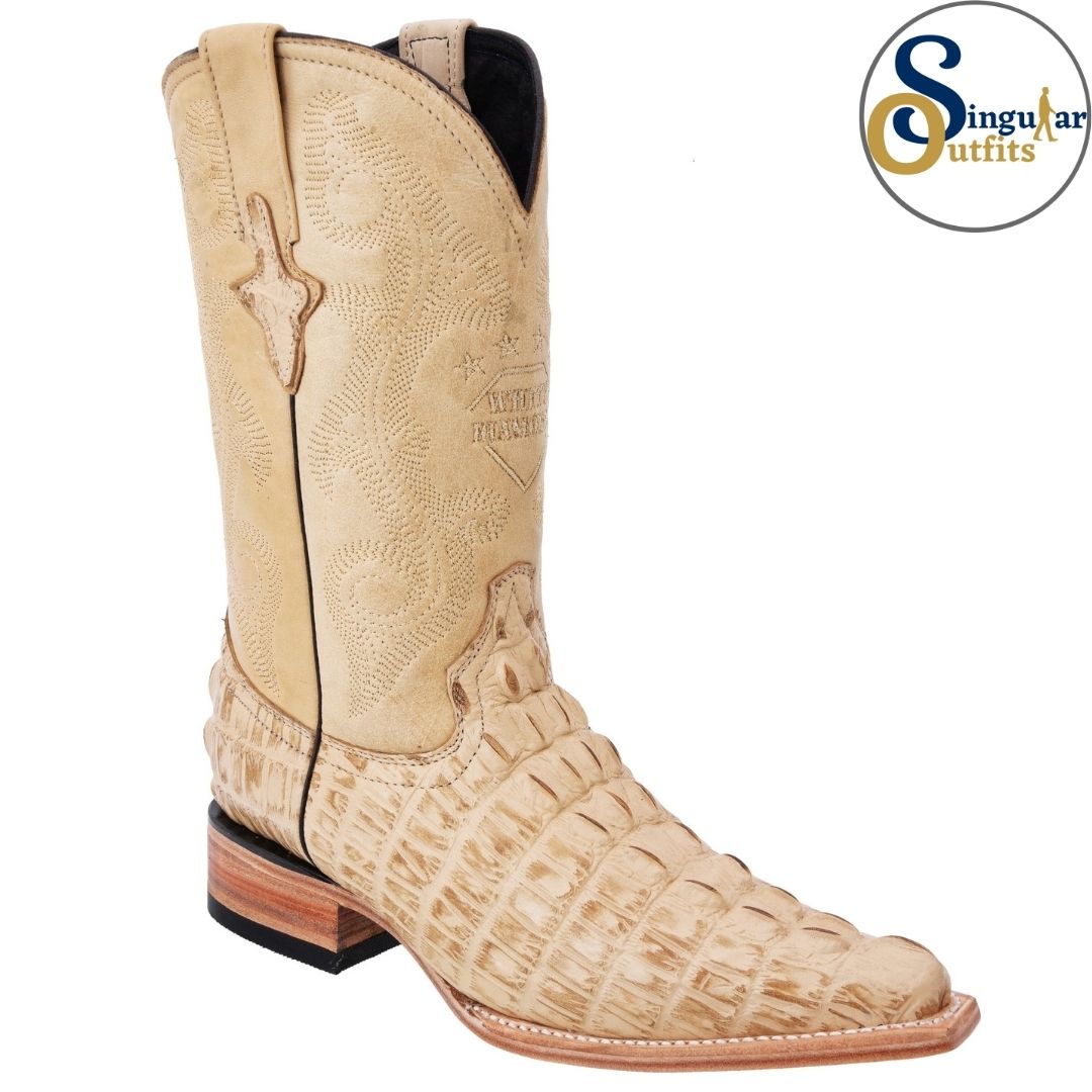 Botas vaqueras SO-WD0158 cocodrilo clon Singular Outfits western cowboy boots crocodile print