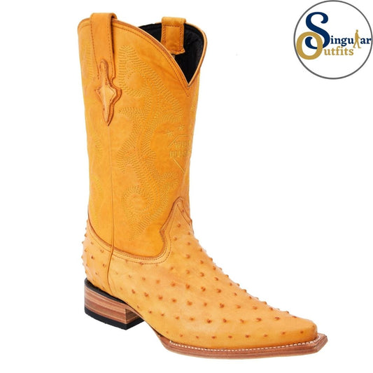 Botas vaqueras SO-WD0164 avestruz clon Singular Outfits western cowboy boots ostrich print