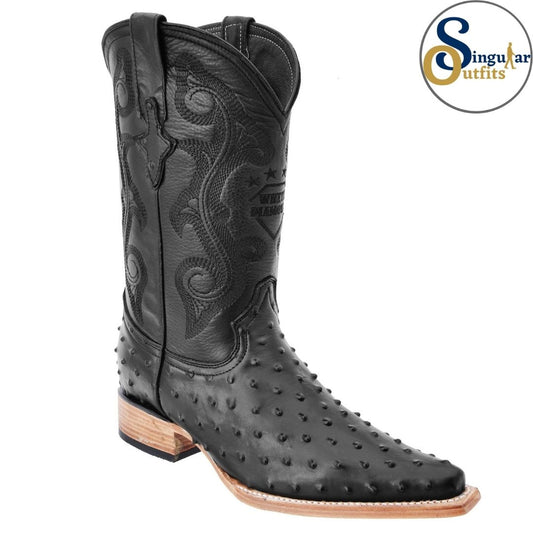 Botas vaqueras SO-WD0165 avestruz clon Singular Outfits western cowboy boots ostrich print