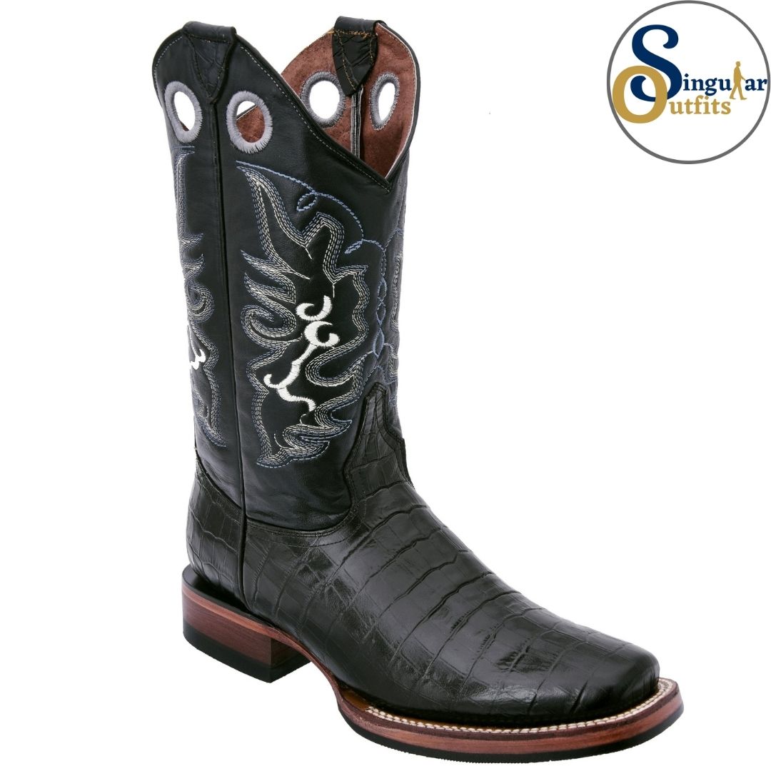 Botas vaqueras SO-WD0349 cocodrilo clon Singular Outfits western cowboy boots crocodile print