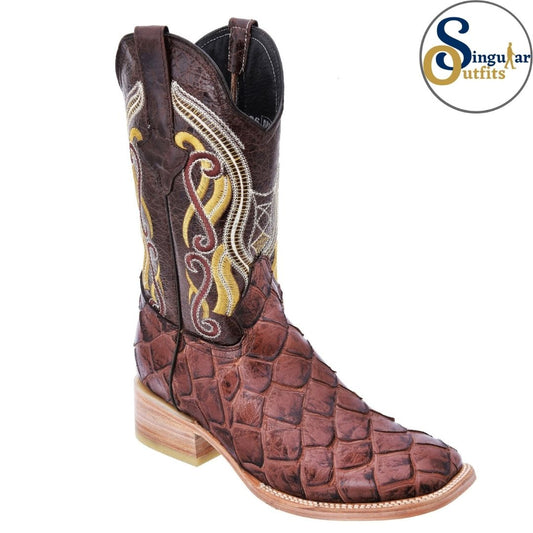 Botas vaqueras SO-WD0356 pirarucu clon Singular Outfits western cowboy boots pirarucu print