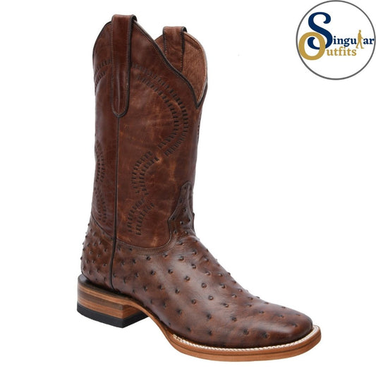 Botas vaqueras SO-WD0363 avestruz clon Singular Outfits western cowboy boots ostrich print