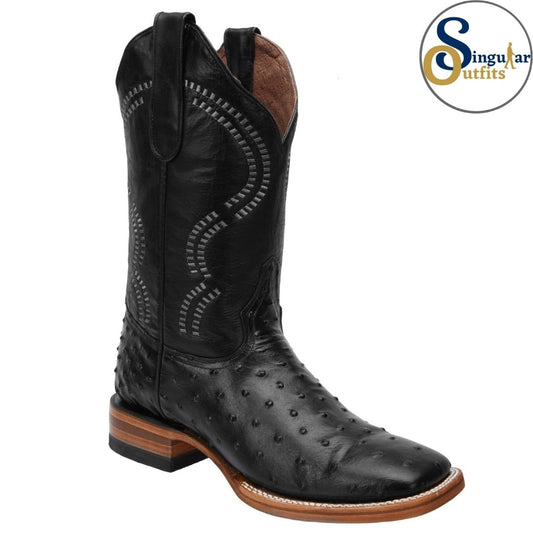 Botas vaqueras SO-WD0364 avestruz clon Singular Outfits western cowboy boots ostrich print