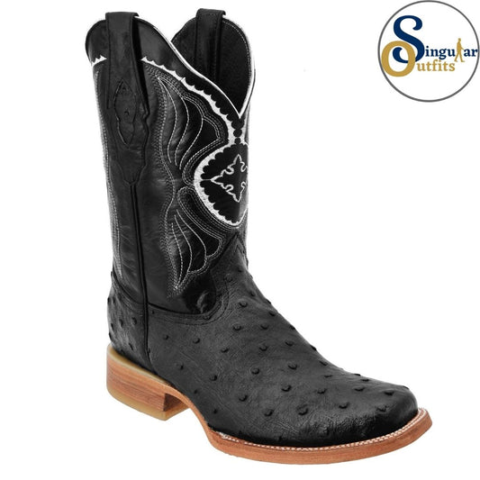 Botas vaqueras SO-WD0370 avestruz clon Singular Outfits western cowboy boots ostrich print