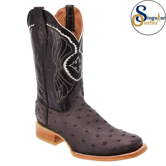 Botas vaqueras SO-WD0372 avestruz clon Singular Outfits western cowboy boots ostrich print