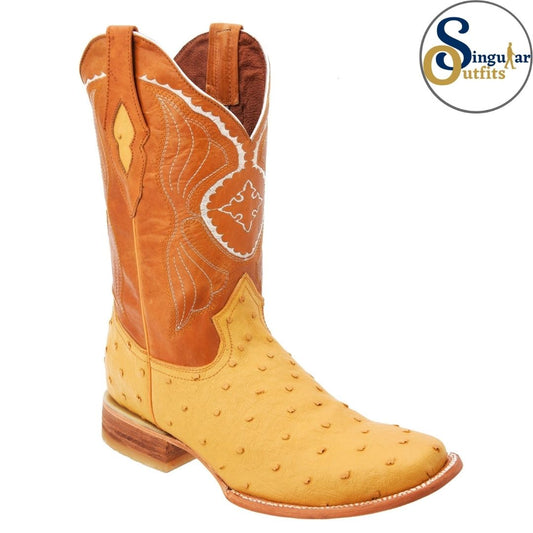 Botas vaqueras SO-WD0375 avestruz clon Singular Outfits western cowboy boots ostrich print